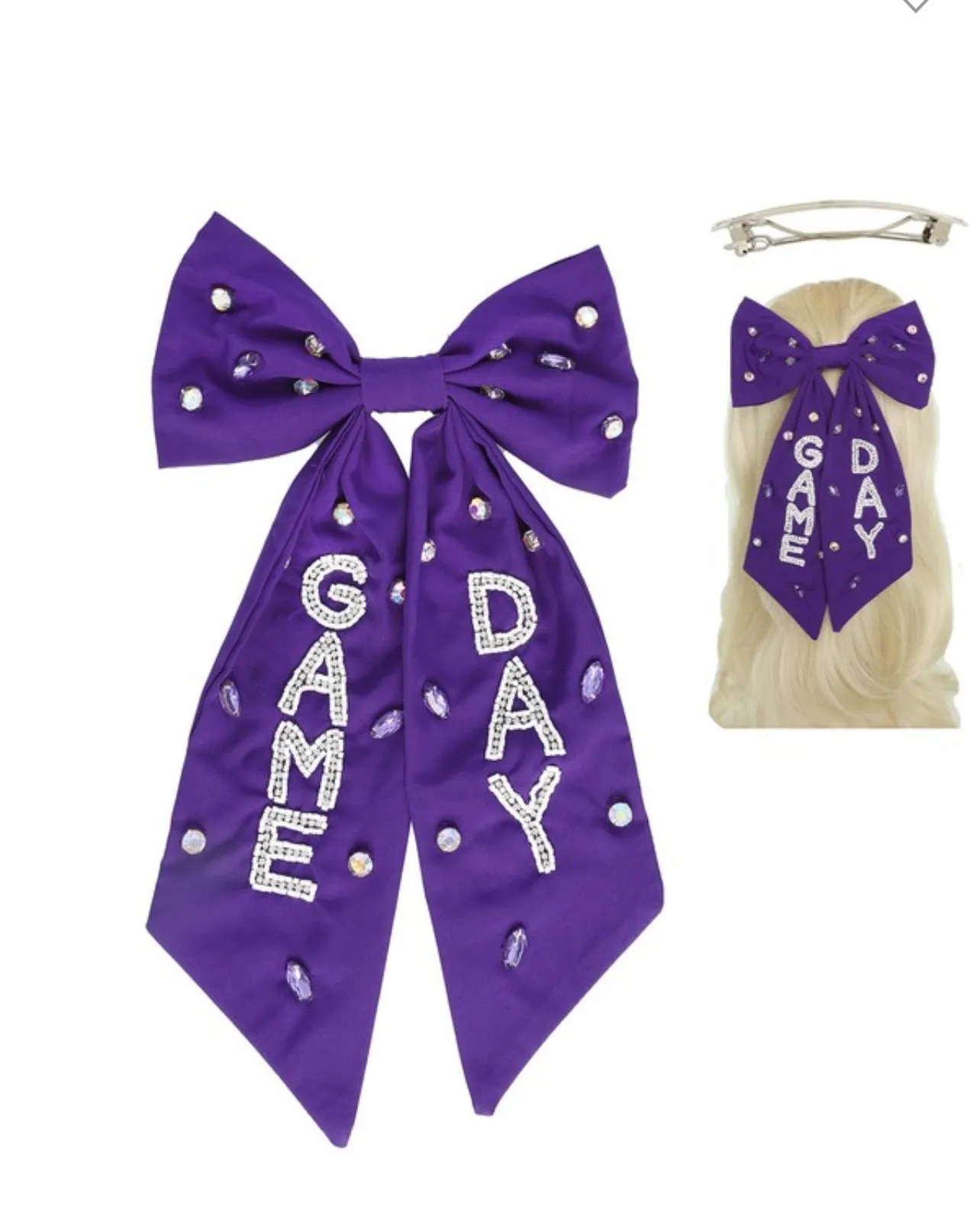 GameDay Clip Bow