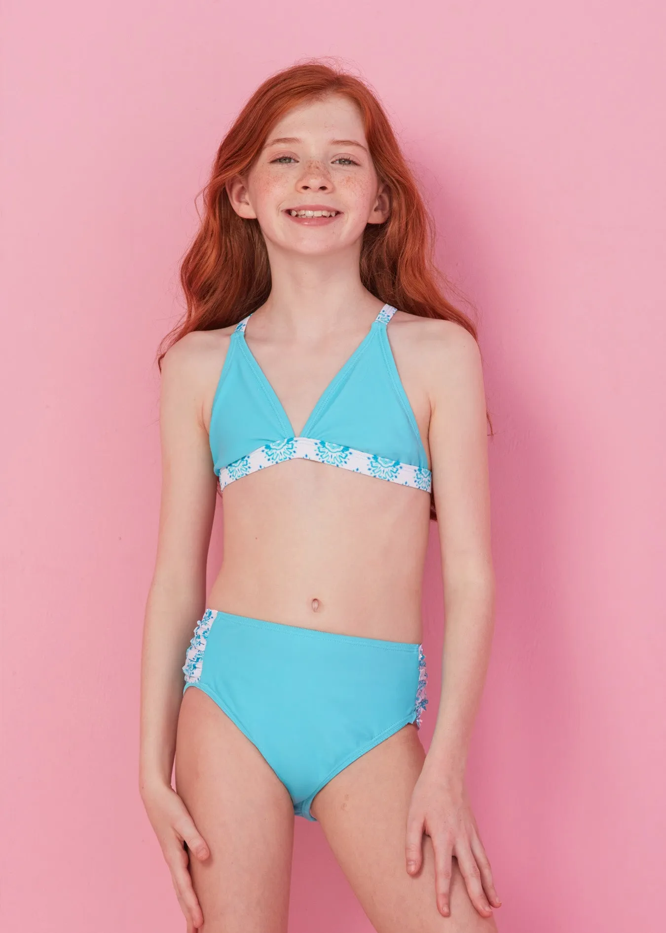 Girls Amalfi Coast 3-Piece Long Sleeve Rashguard Set