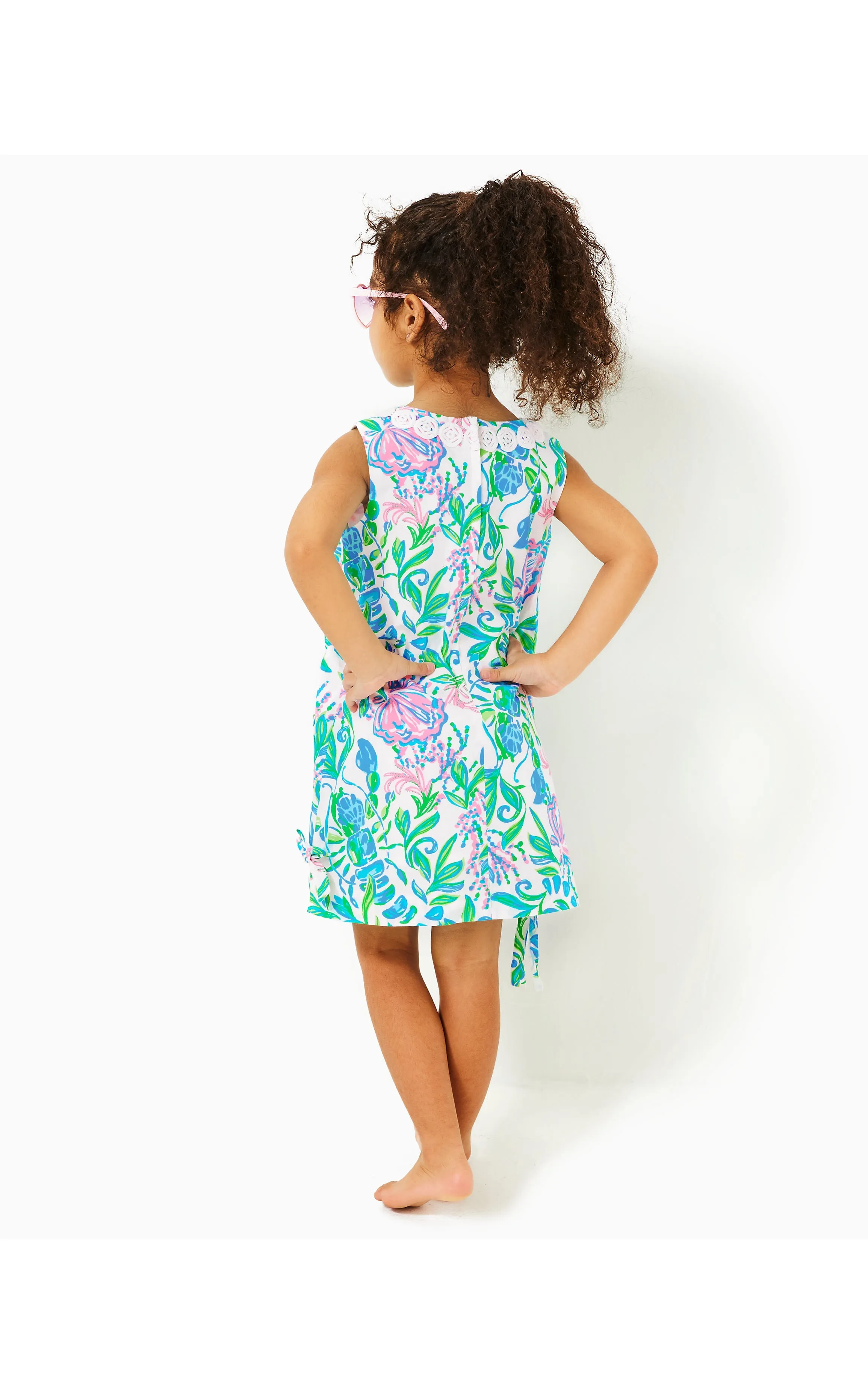 Girls Little Lilly Classic Shift Dress Just A Pinch