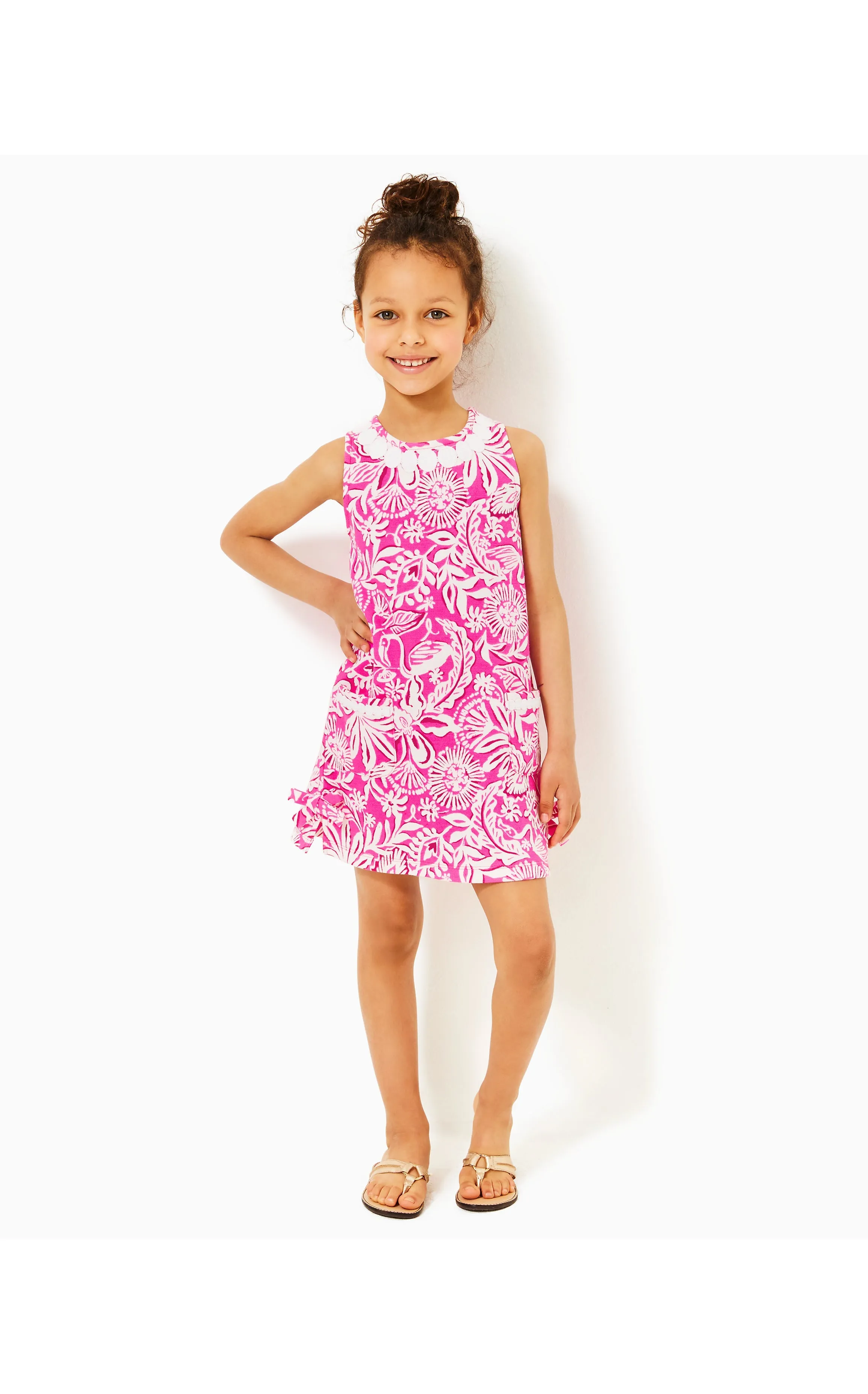 Girls Little Lilly Knit Shift Dress Absolutely Flamazing