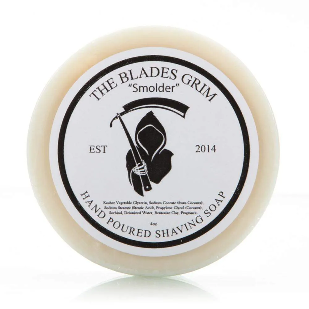 Grim Blades Round Tip Carbon Fiber with Luxury Shave Kit