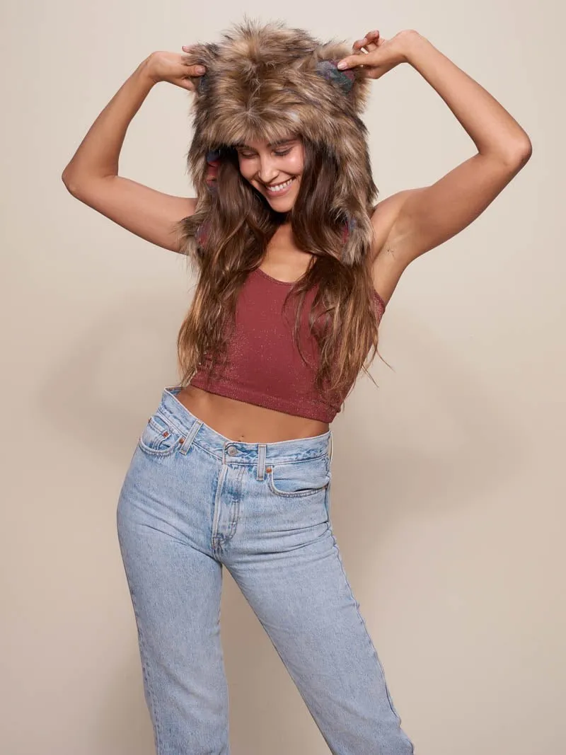 Grizzly Bear SpiritHood Half Hood
