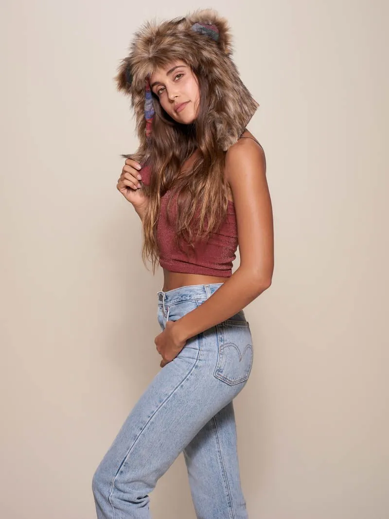 Grizzly Bear SpiritHood Half Hood