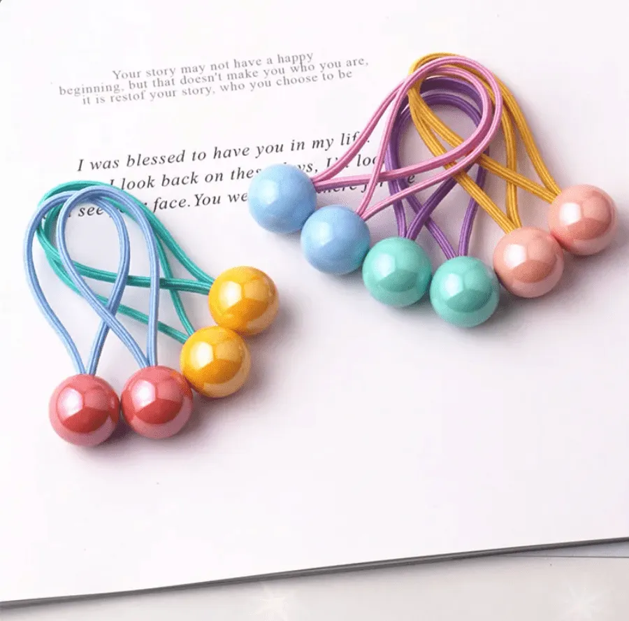 Hair Elastics 10 Piece Box Set - Gumdrop by Miki Miette