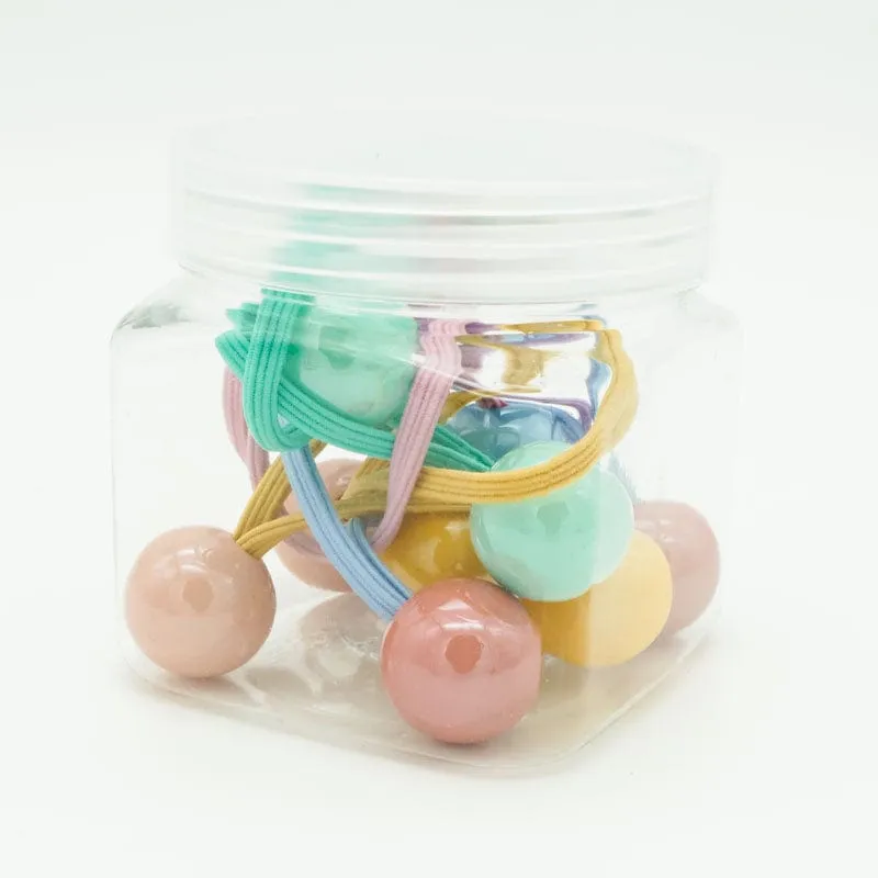 Hair Elastics 10 Piece Box Set - Gumdrop by Miki Miette