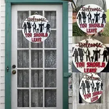Halloween Horror Welcome Sign
