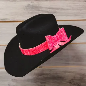 Hat Bow - Glitter