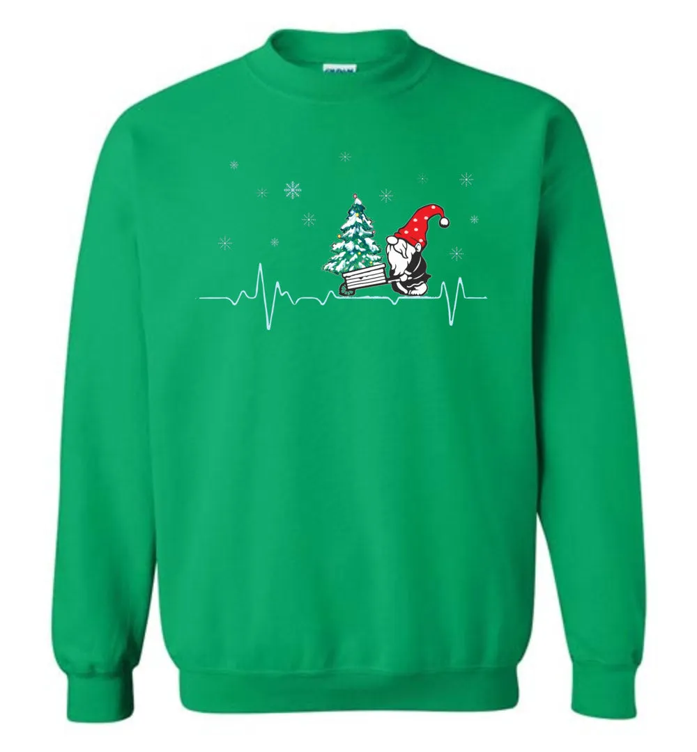 Heartbeat Garden Gnome Sweatshirt