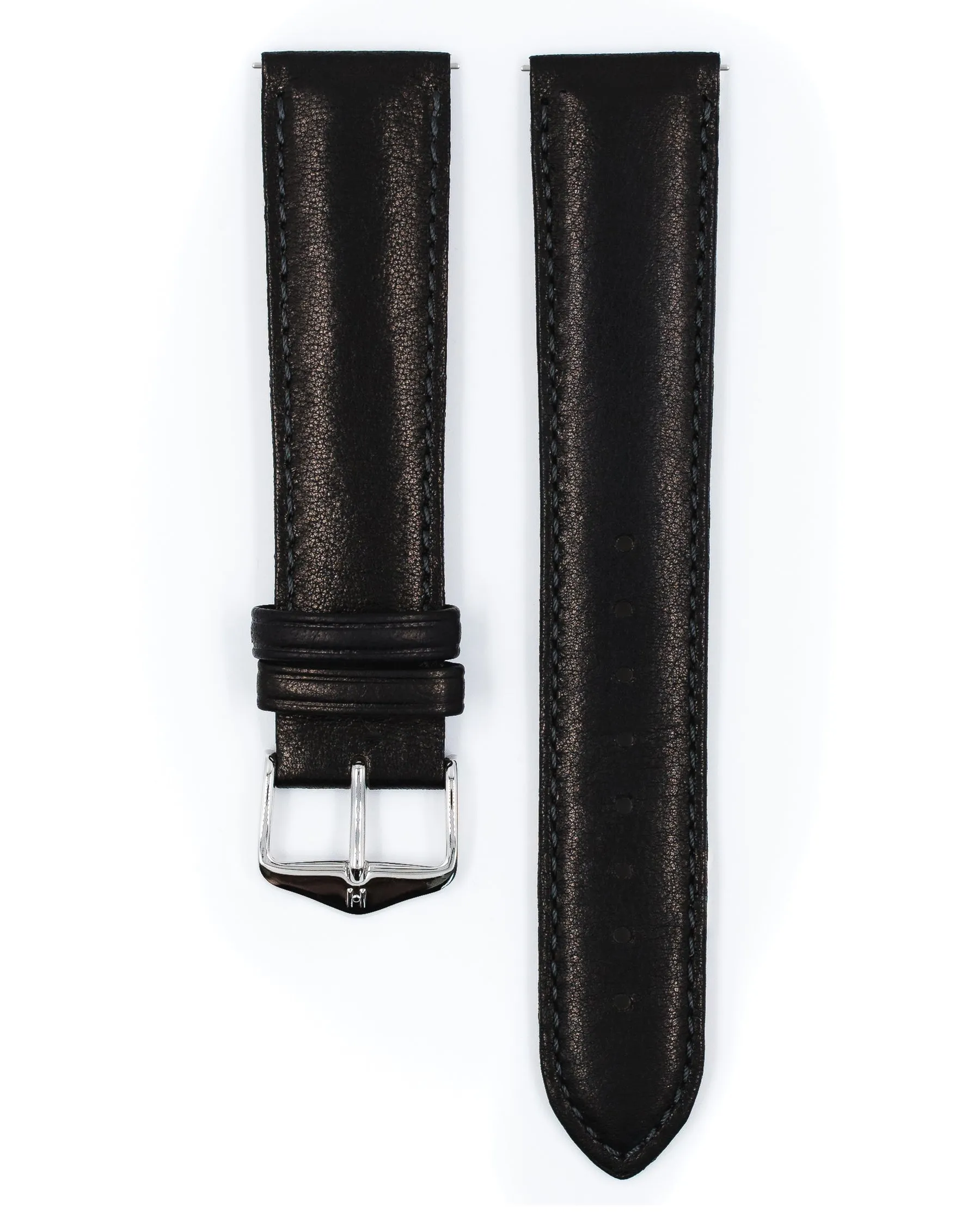 HIRSCH MERINO French Nappa Sheepskin Watch Strap  012 06