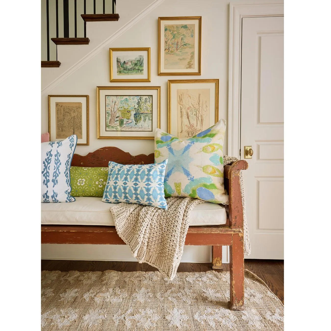 Hyacinth Azul 14x20 Pillow