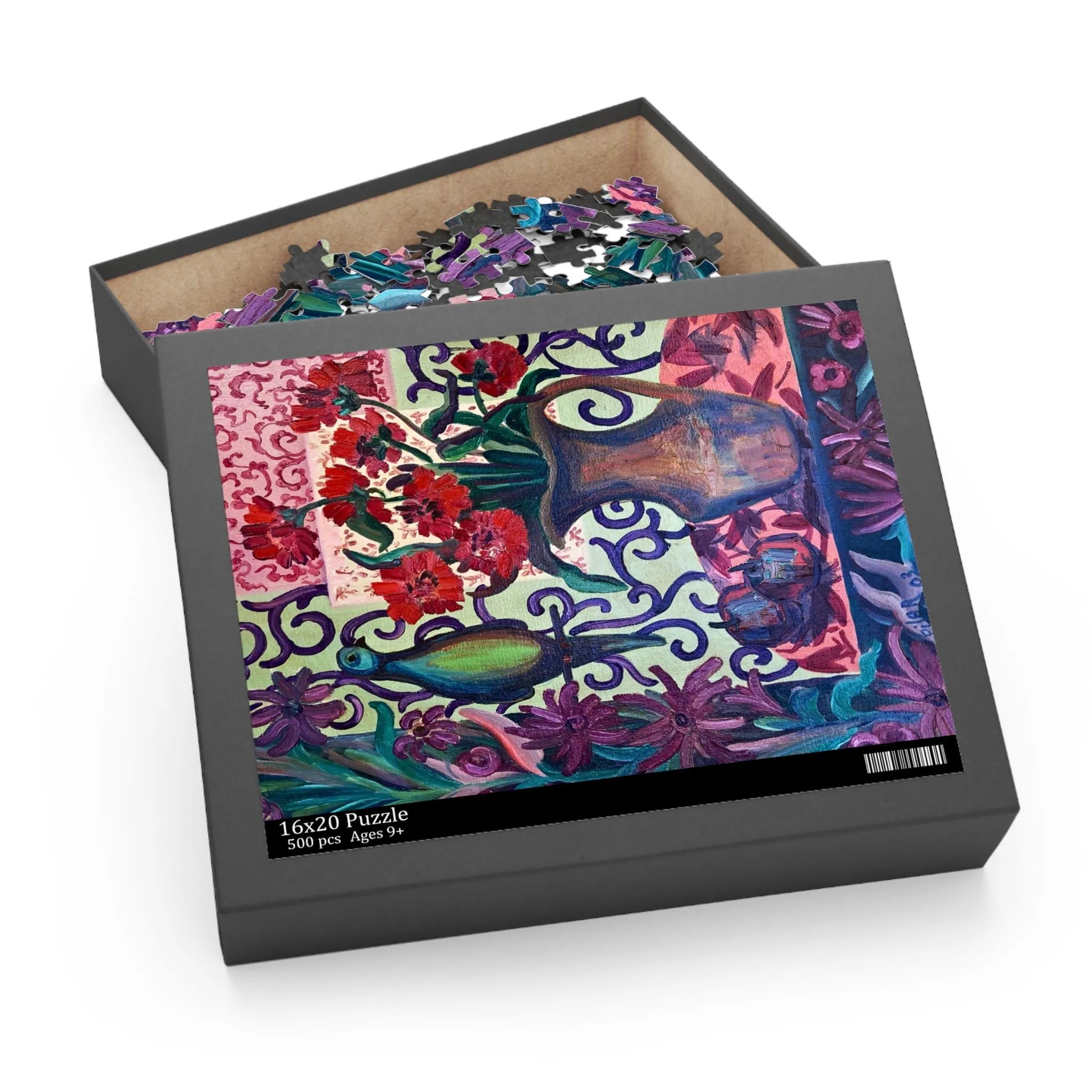 Jigsaw Puzzle- "Green Parrot"