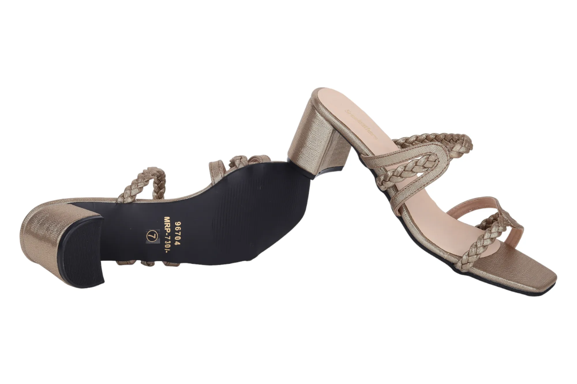 LADIES FANCY HEEL CHAPPAL 96704
