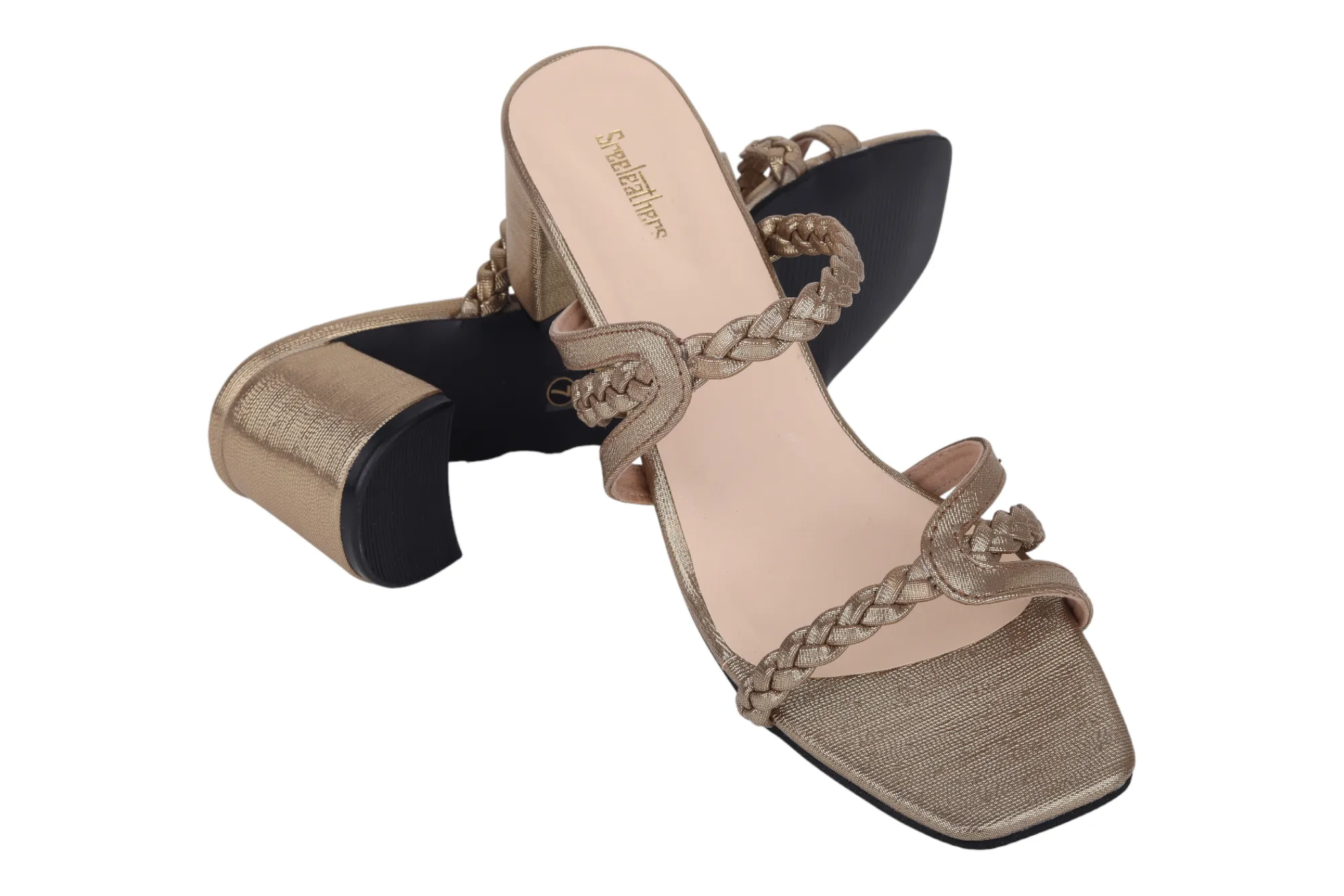LADIES FANCY HEEL CHAPPAL 96704