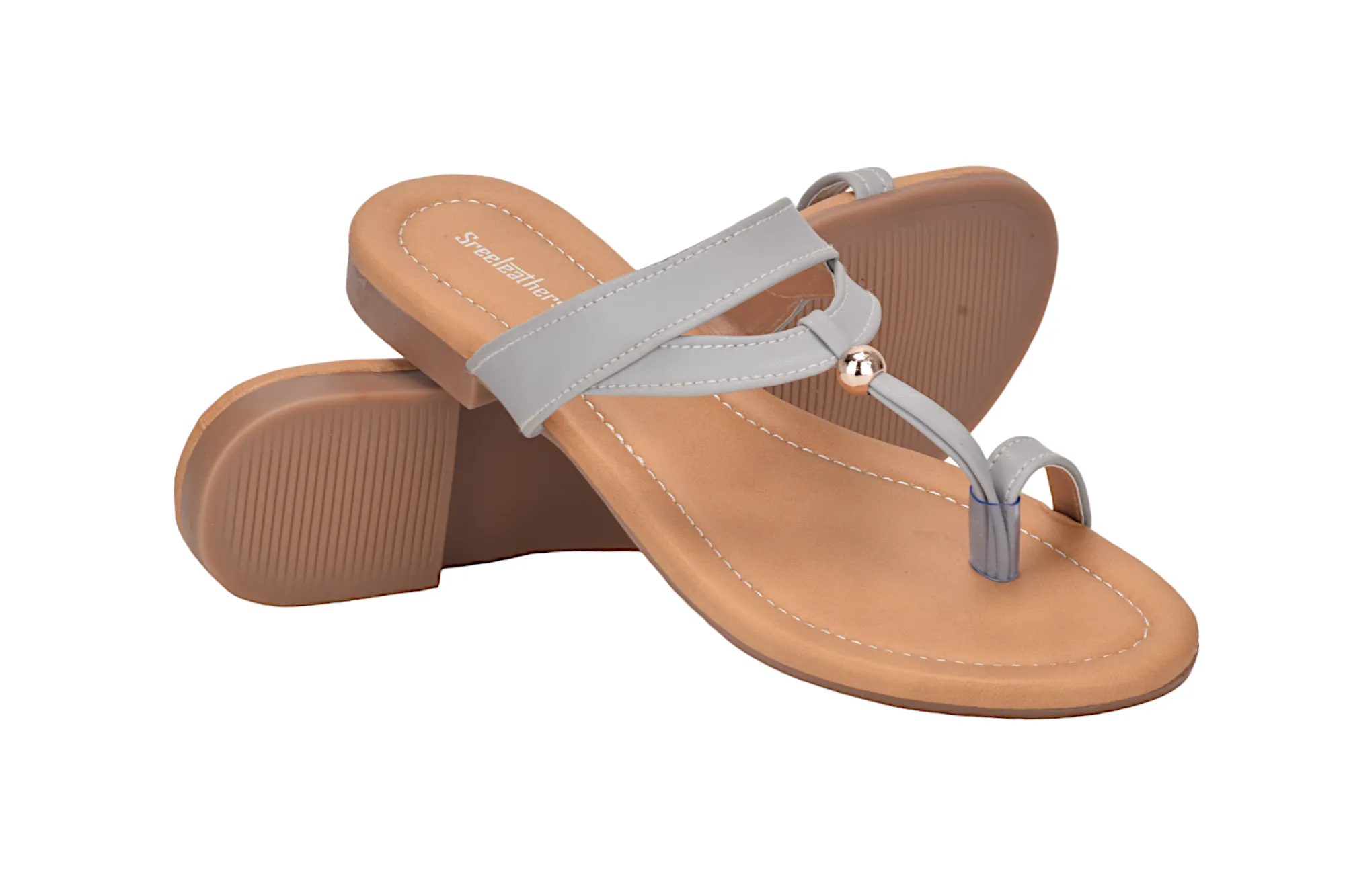Ladies flat chappal 21006
