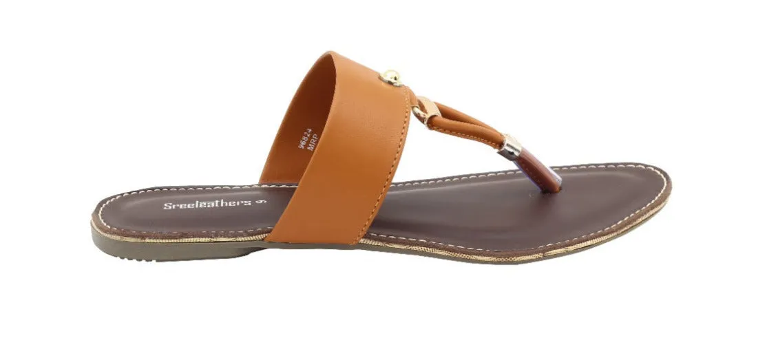 Ladies flat chappal 96824