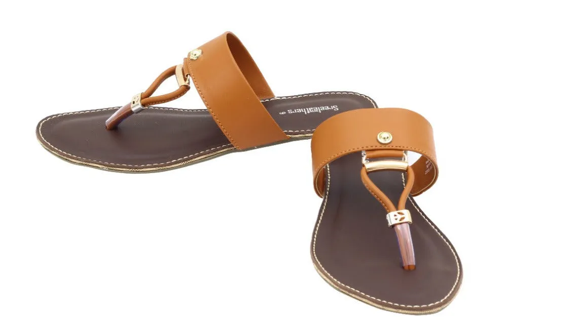 Ladies flat chappal 96824