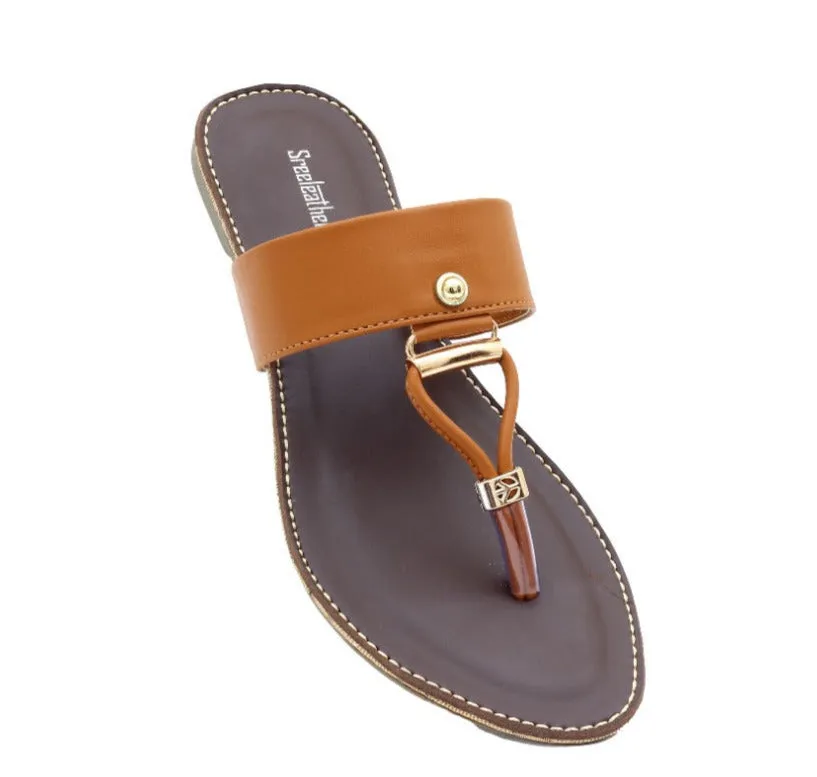 Ladies flat chappal 96824