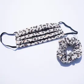 Leopard Face Mask & Scrunchie Set by Madaleine Nelson - Holiday Feature