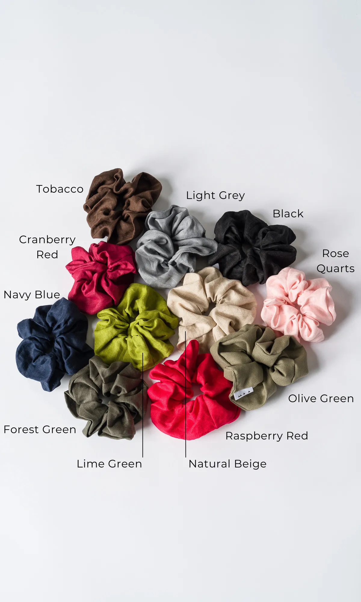 Linen Scrunchie (Pack of 10)