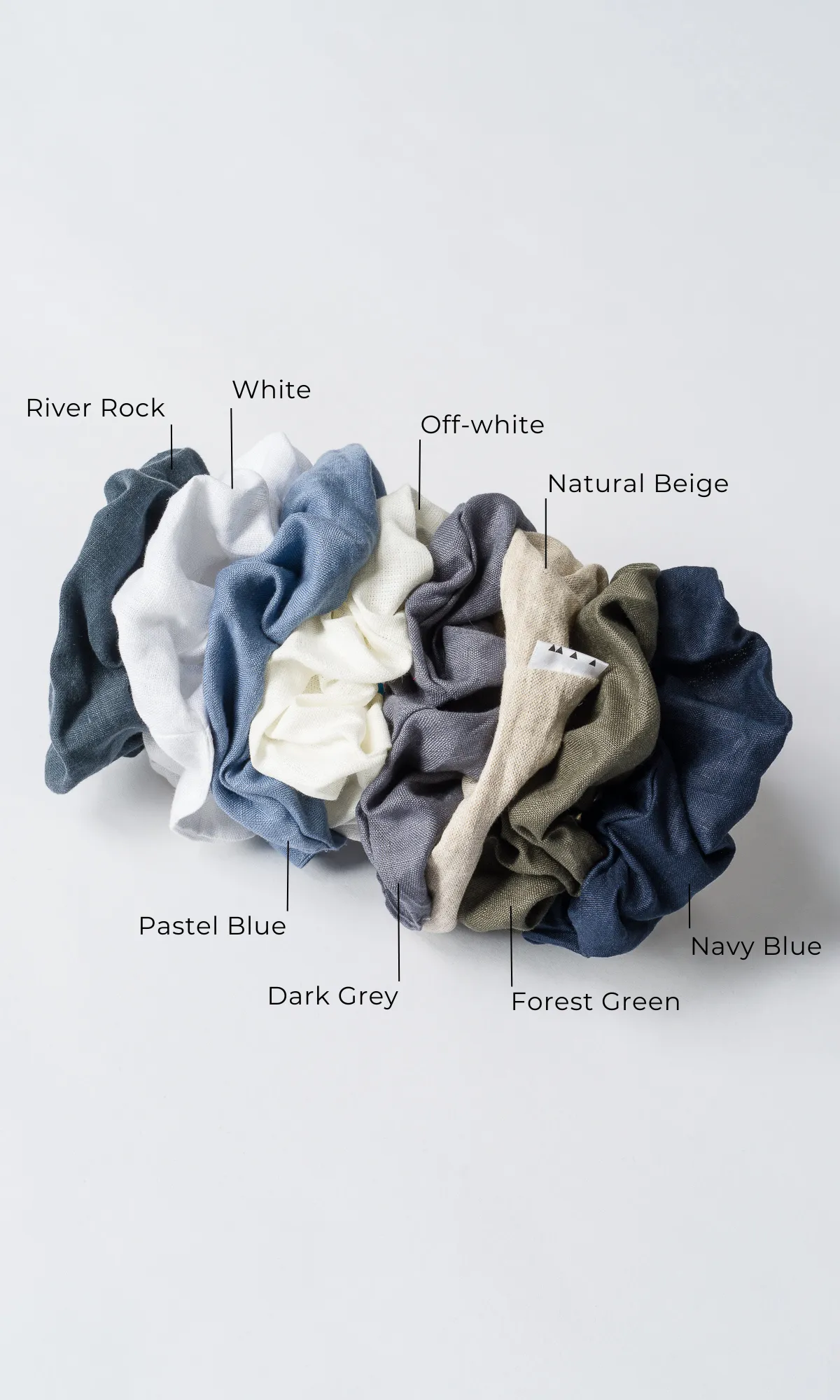 Linen Scrunchie (Pack of 10)
