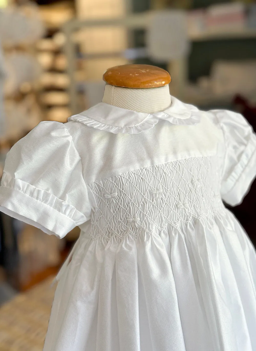 Little Bows Smock Dress