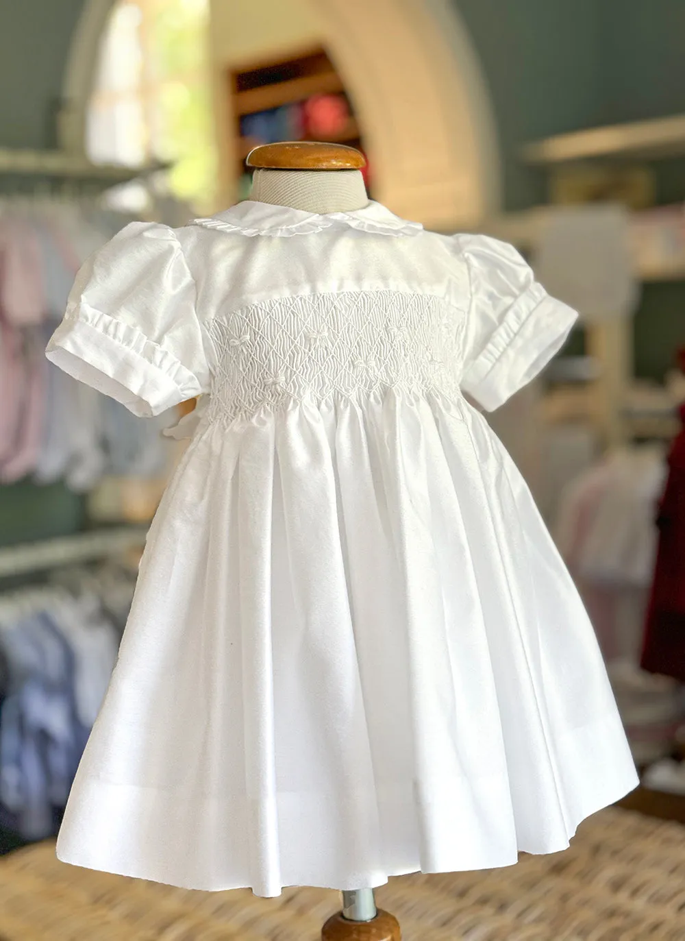 Little Bows Smock Dress