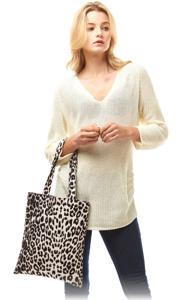 LOA231 Leopard Pattern Fashion Tote Bag