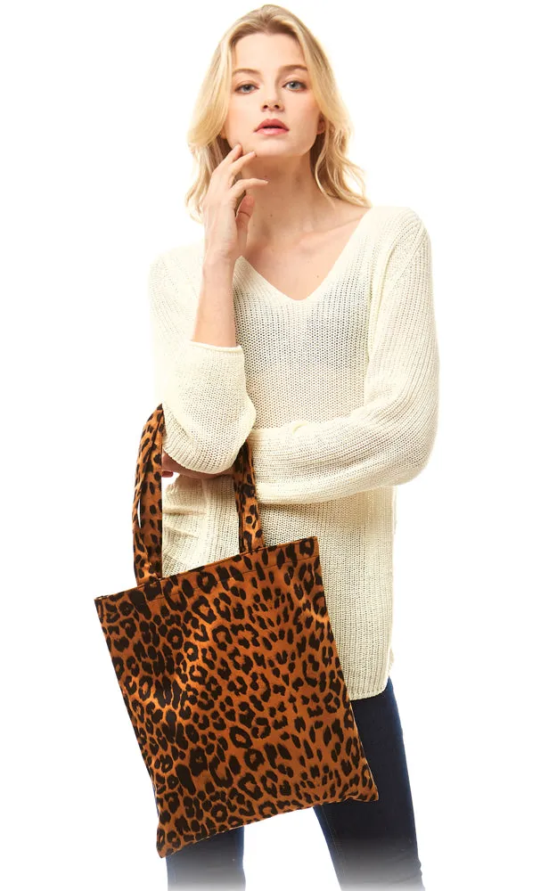 LOA231 Leopard Pattern Fashion Tote Bag
