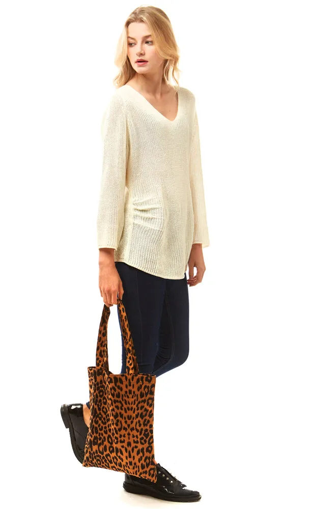 LOA231 Leopard Pattern Fashion Tote Bag
