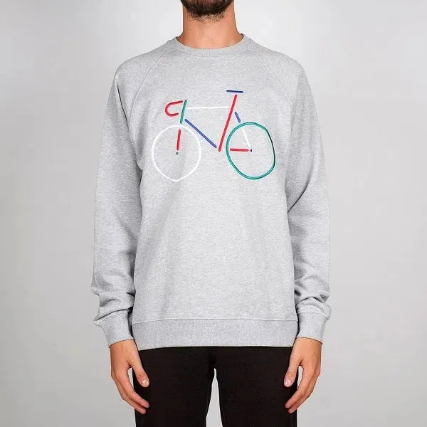 Malmoe Color Bike Grey - Sweatshirt