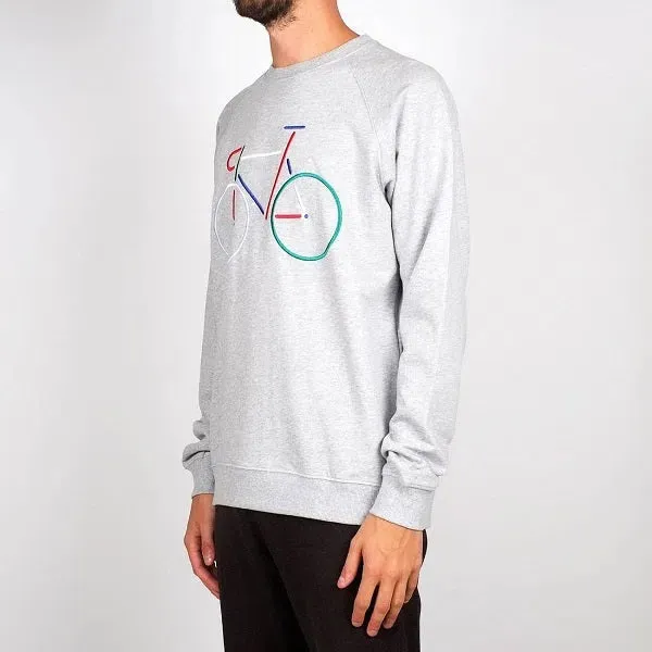 Malmoe Color Bike Grey - Sweatshirt