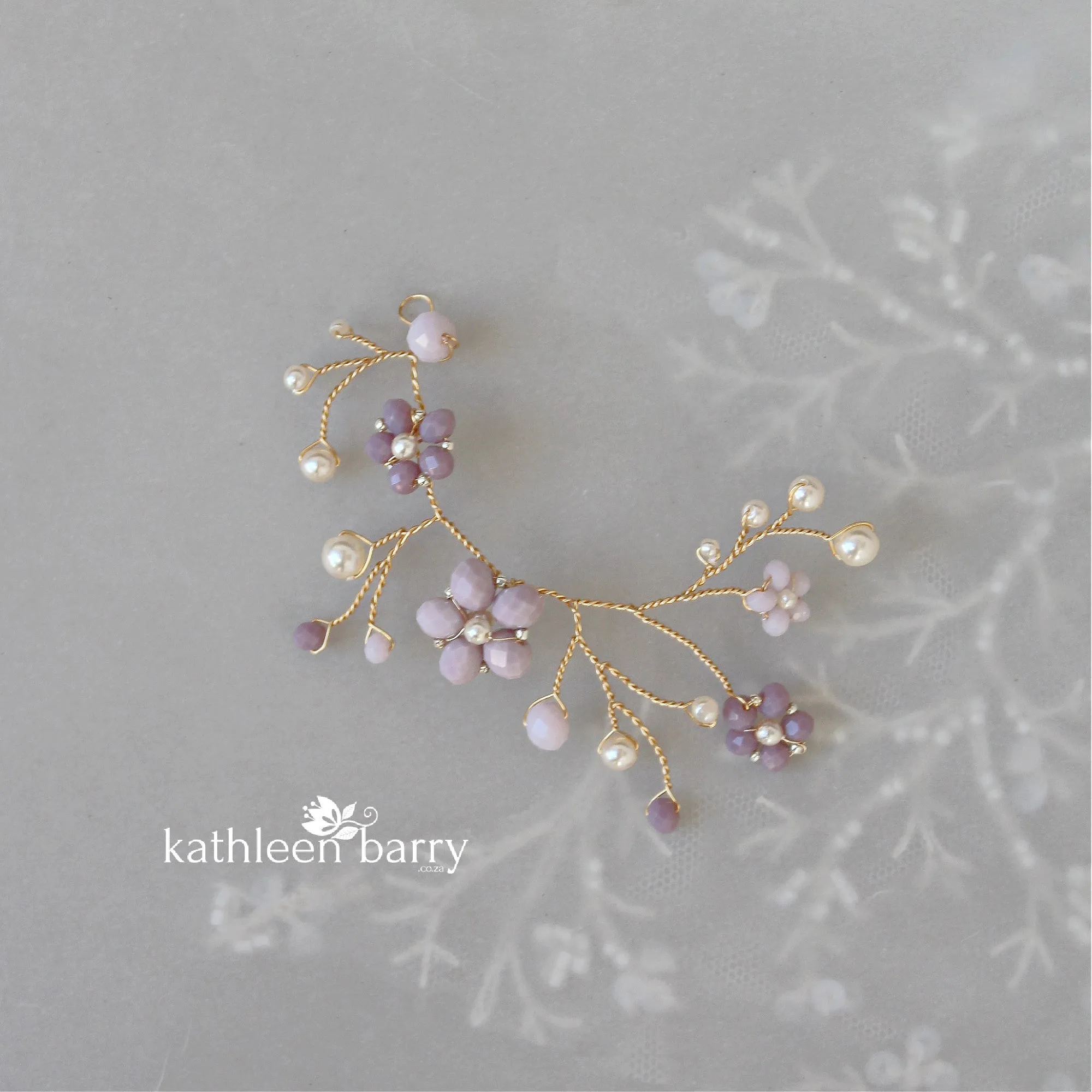 Marielle pony tail jewellery hair pin- assorted colors available