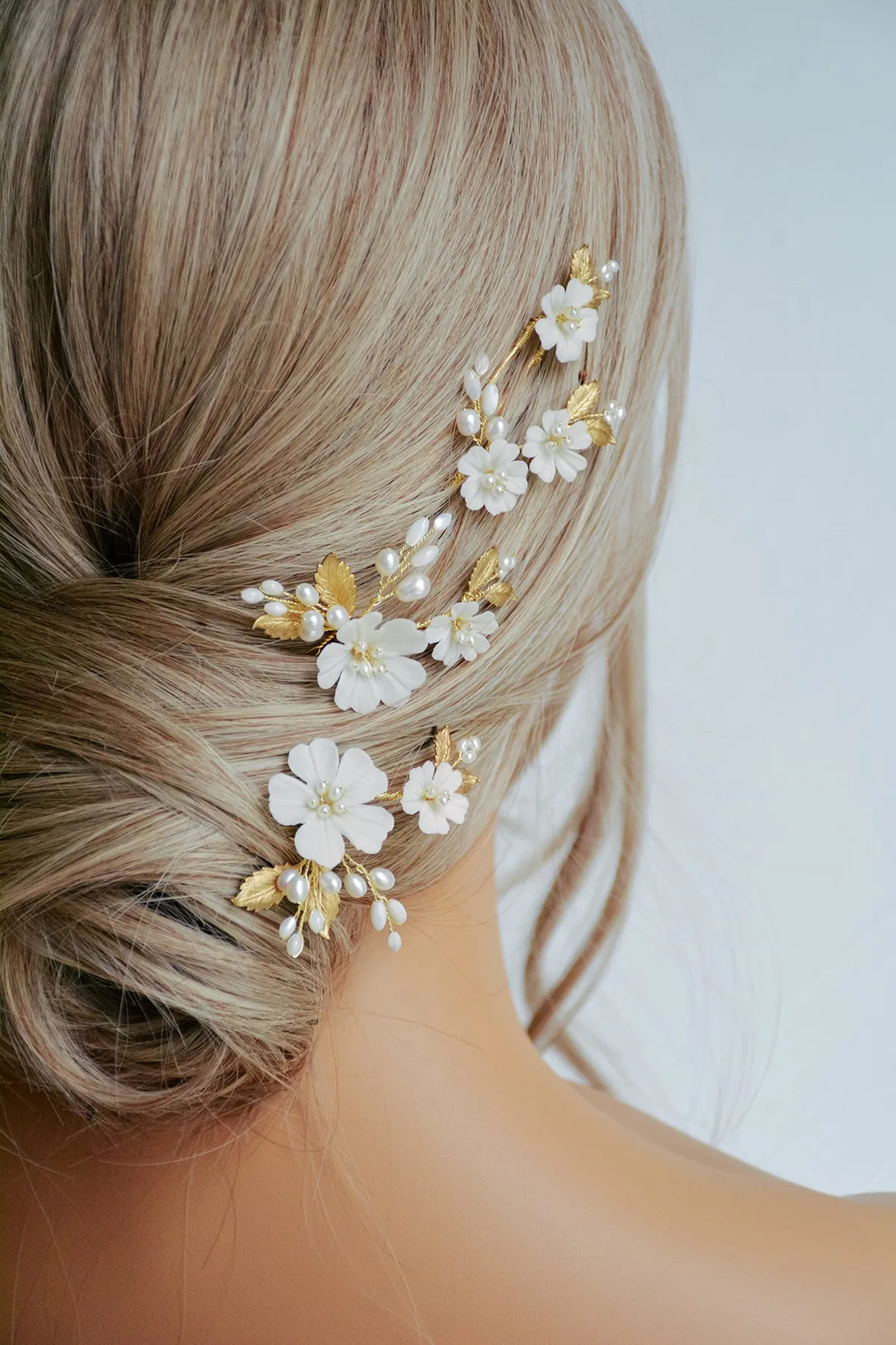 MAYLEE | Floral Bridal Headpiece