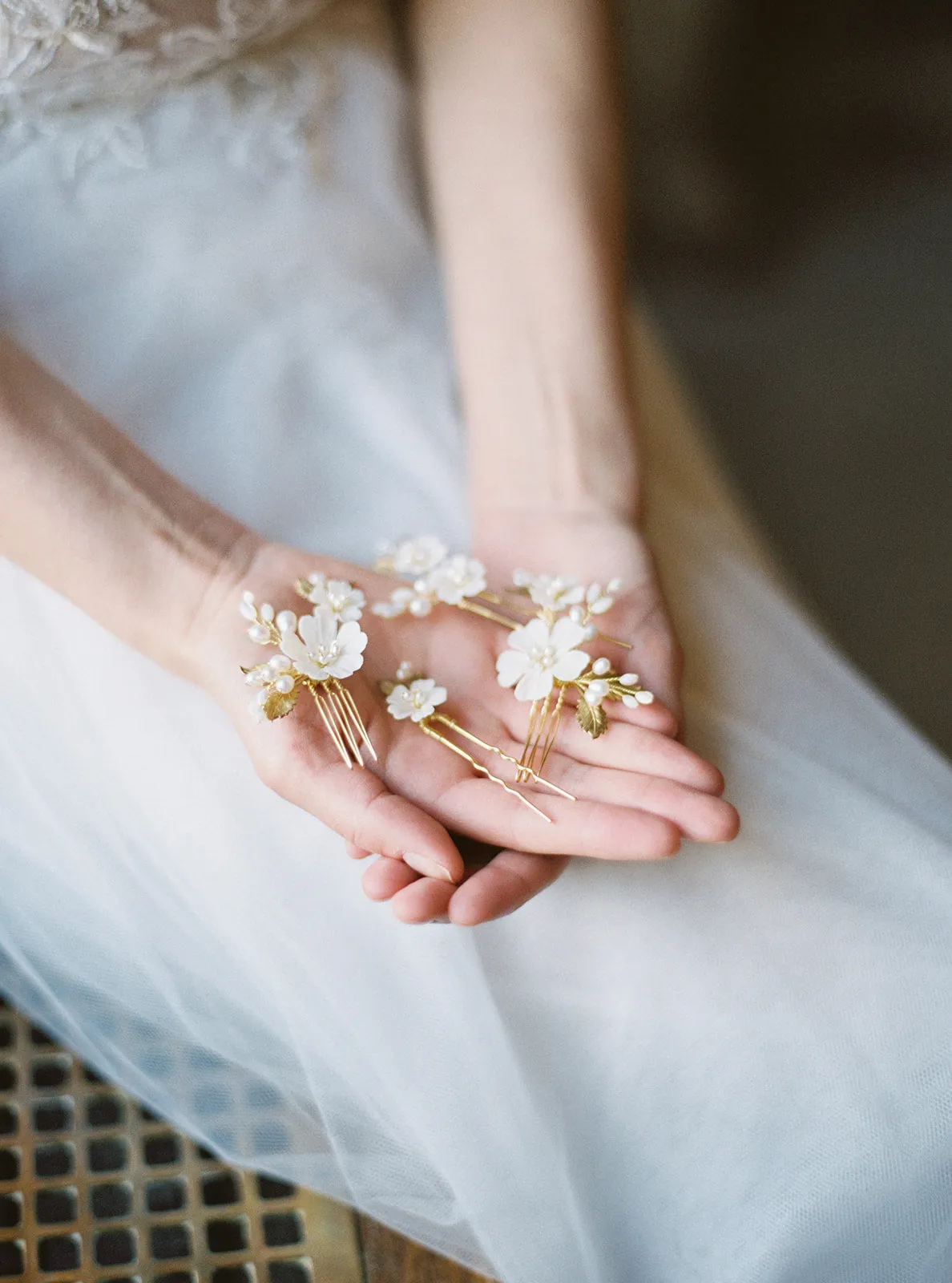 MAYLEE | Floral Bridal Headpiece