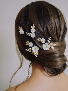 MAYLEE | Floral Bridal Headpiece