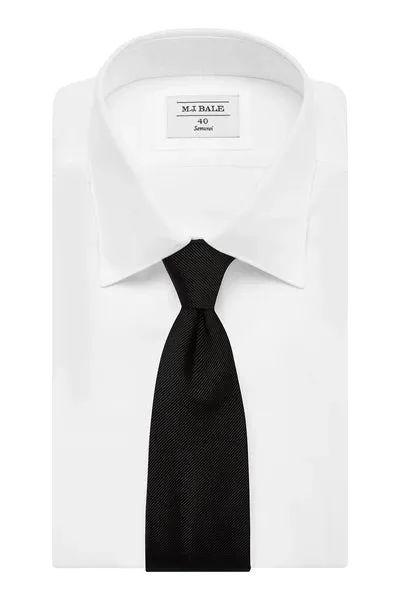 M.J. Bale - Mauricio Silk Tie - Black