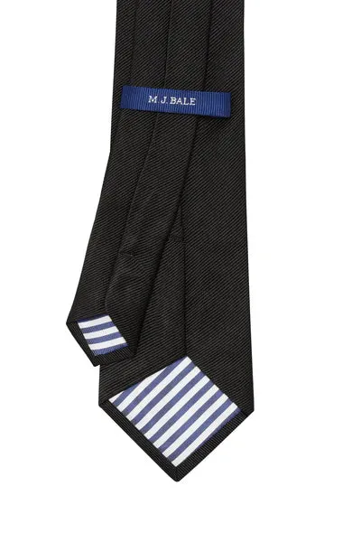 M.J. Bale - Mauricio Silk Tie - Black