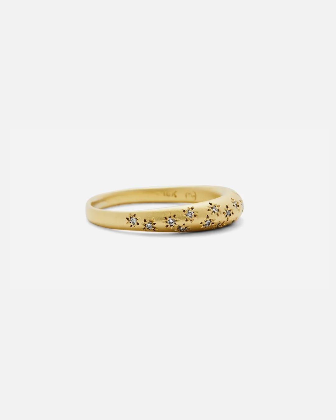 Moon Band / Star Set Diamonds