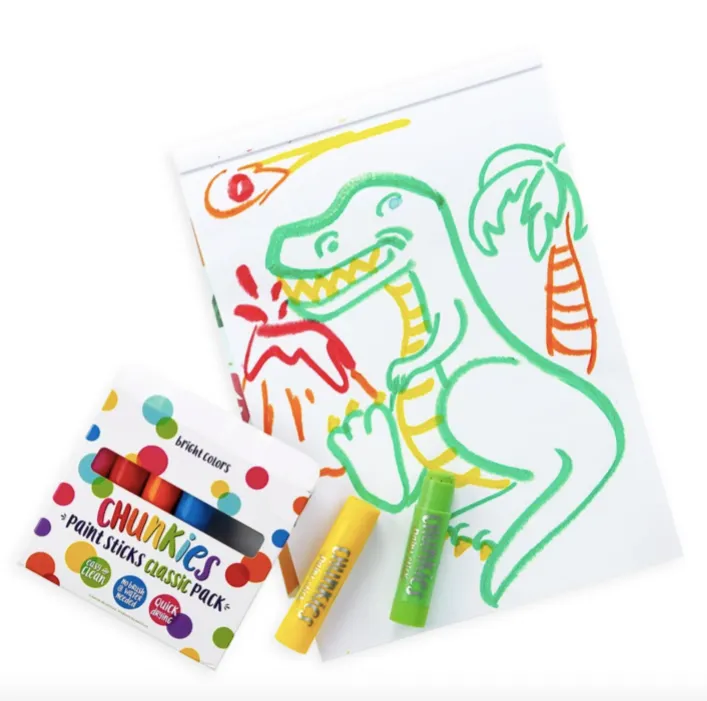 Ooly - Chunkies Classic Paint Sticks Pack of 12