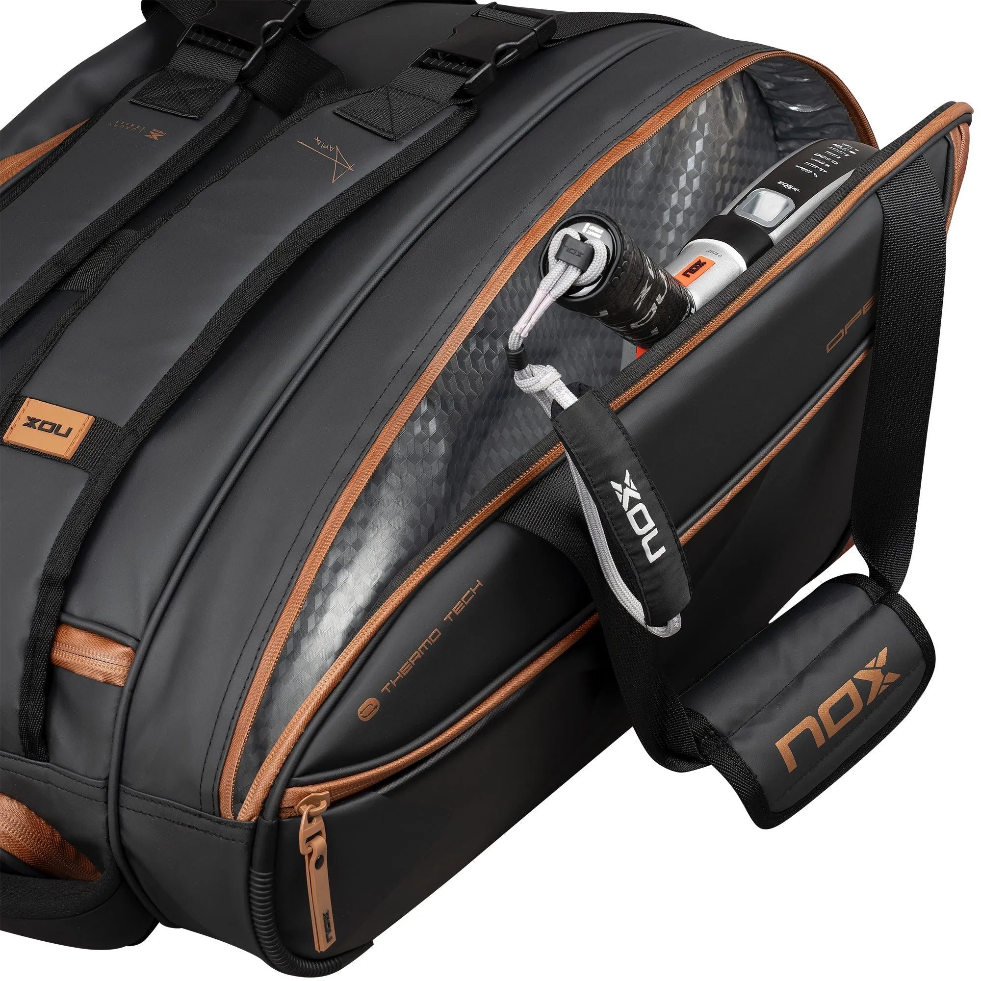 PALETERO LUXURY OPEN SERIES NEGRO/MARRON