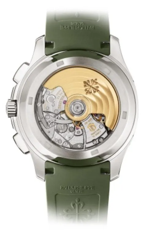 Patek Philippe Aquanaut Self-Winding Green Dial Ref # 5968G-010