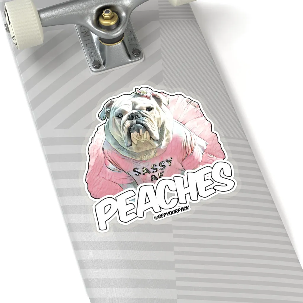 Peaches Sassy AF Stickers