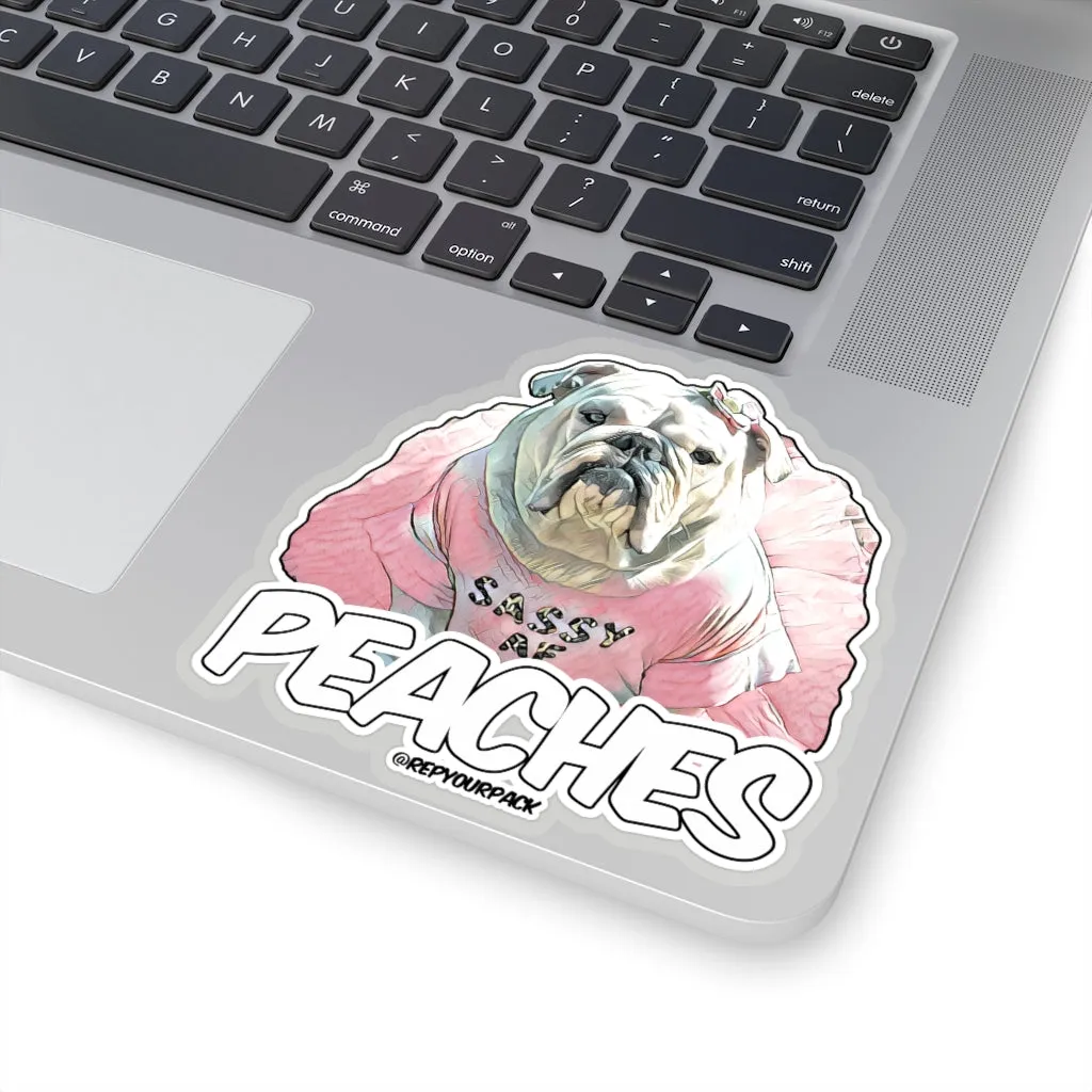 Peaches Sassy AF Stickers
