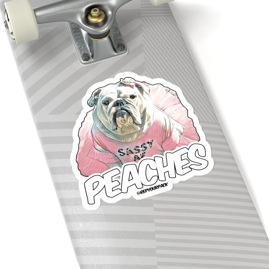 Peaches Sassy AF Stickers