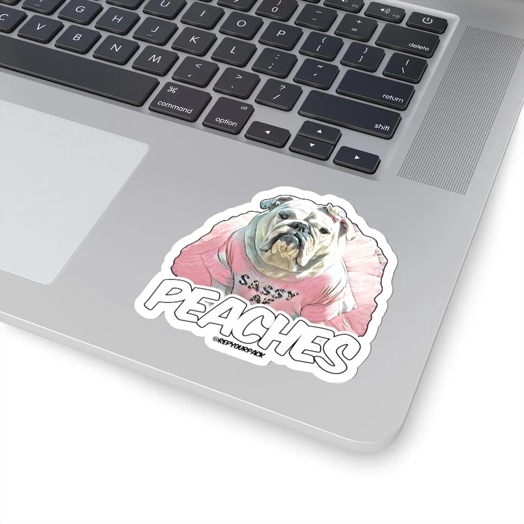 Peaches Sassy AF Stickers