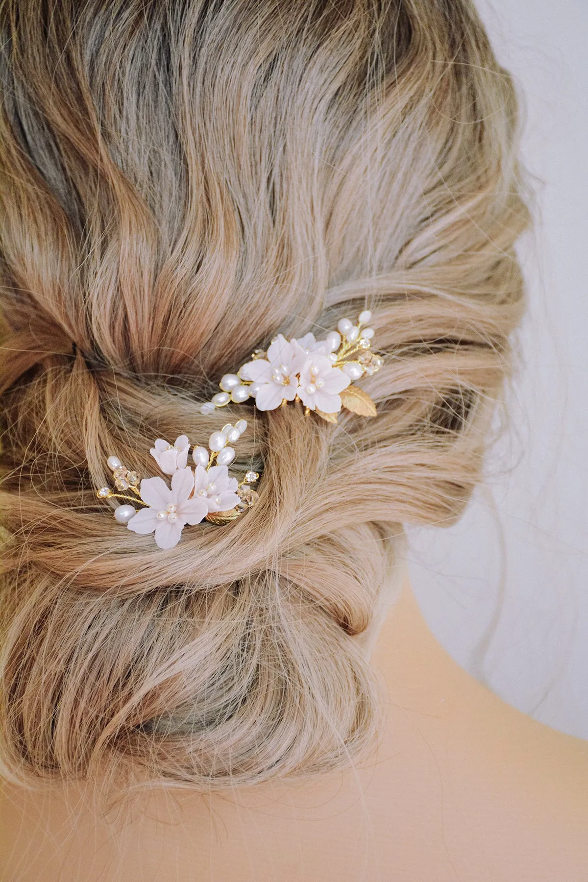 PETAL | Blush Bridal Hair Combs