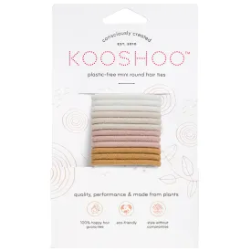 Plastic Free Mini Round Hair Ties  - Golden