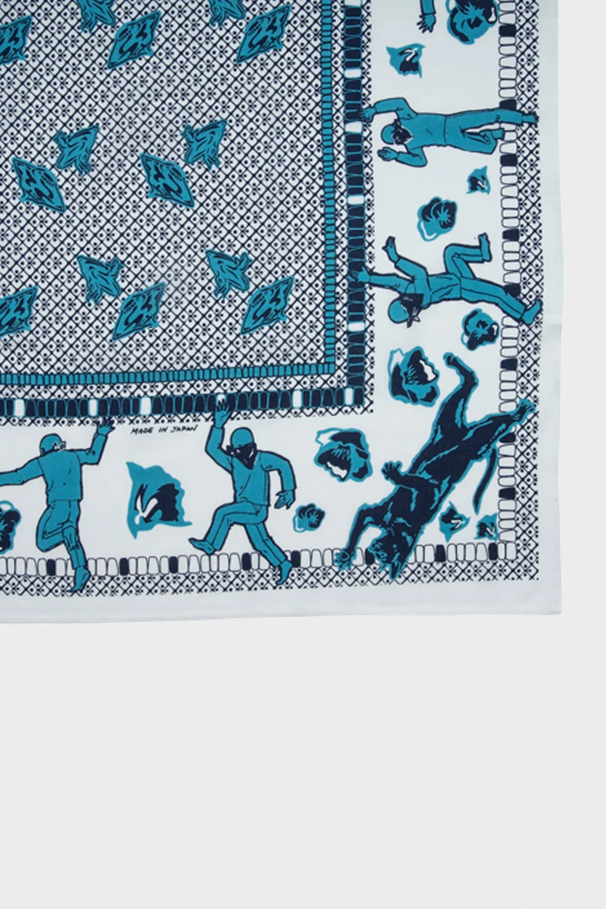 "Eejyanaika" Bandana - White Indigo