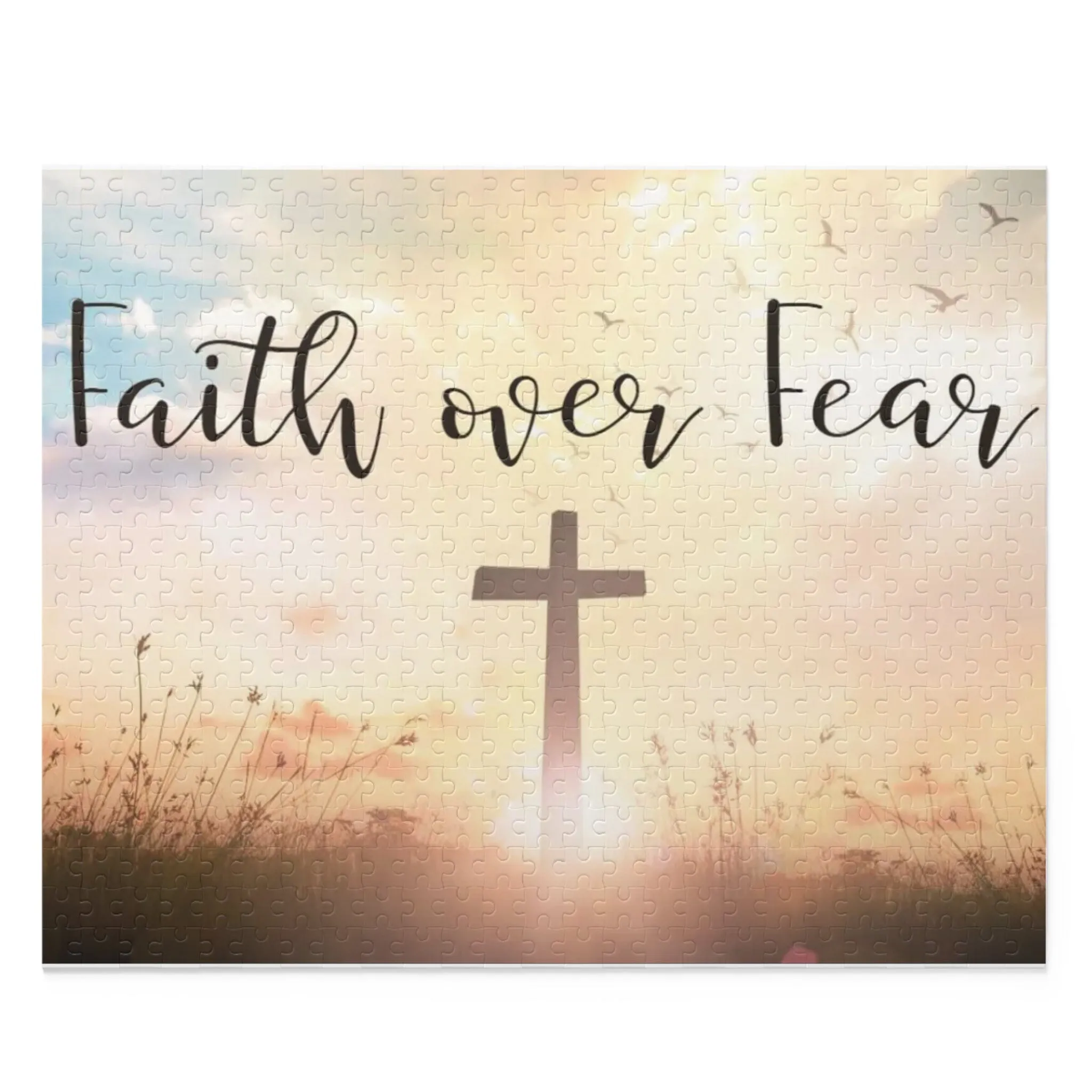 "Faith Over Fear" 500 Piece Puzzle