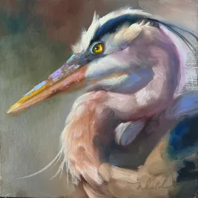 "Handsome heron" by Michelle Held
